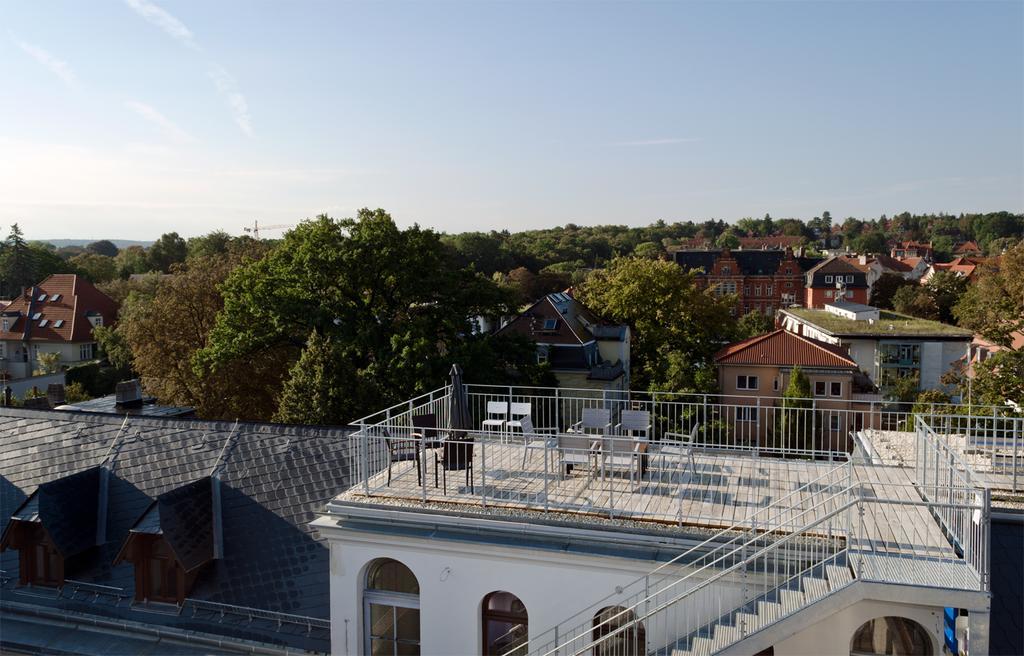 "Goethezimmer" - Auf Dem Dach Der Notenbank Weimar  Esterno foto